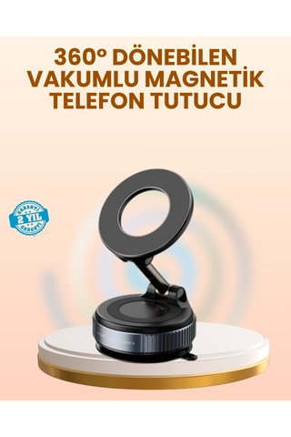 Ceylan Adam Vakumlu Manyetik Araç Telefon Tutucu Güçlü Tutuş