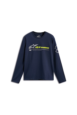 Alpinestars Mandatory Csf Uzun Kollu Tişört Mavi