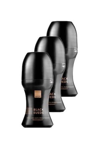 Avon Black Suede Erkek Roll-On 3 x 50 ML