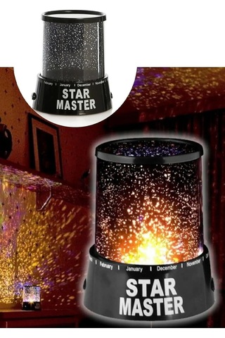 Star Master Yıldız Yansıtmalı Gece Lambası Projeksiyon Bebek Odası Lamba - Chstka14869 Diğer