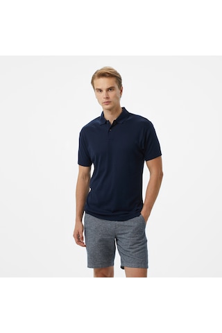 Nautica Erkek Lacivert Classic Fit Polo Düz K55329t Lacivert
