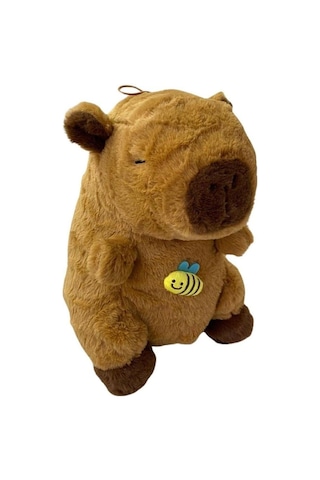 Büyük Boy Kapibara Peluş Oyuncak 35 Cm Yumuşacık Bebek Ve Çocuk Uyku Arkadaşı Çok Renkli