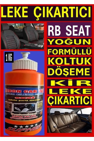 Rb Seat Koltuk-döşeme Kumaş Genel Temizleyici ,- Etkin Leke Çıkartıcı 1 Kg