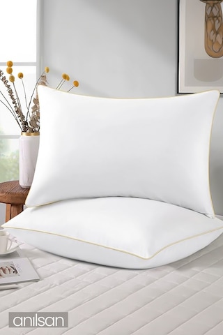 50'li Nano Jel Yastık, 50x70cm- 1200gr Beyaz