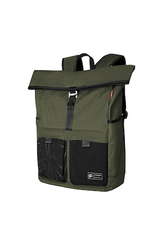 Skinarma Jager Serisi Naylon Scout Sırt Çantası Laptop Ve Aksesuar Bölmeli Yeşil Yeşil