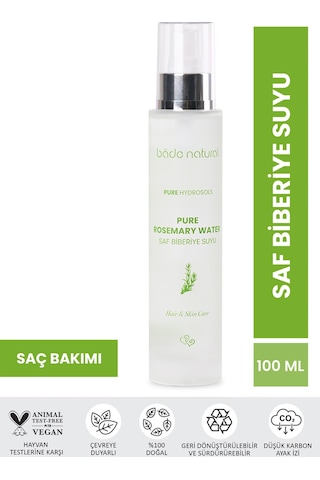 Bade Natural Biberiye Suyu Dökülme Karşıtı ve Saç Uzamasını Destekleyici Saç Toniği 100 ML