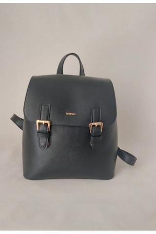 252gk321 Model Sarach Marka Siyah Renk Sırt Çantası Siyah