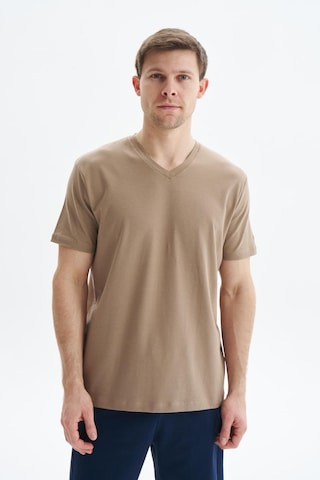 Arma Erkek Regular Fit Basic Süprem V Yaka Tişört Y29344472102 Gri-bej G8 Gri