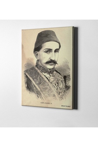 Kişiye Özel Sultan Iı Abdülhamit Han Kanvas Tablo (50 X 70 Cm.) 2