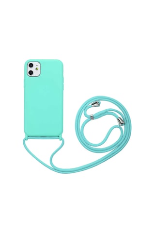 Zore Apple iPhone 11 Uyumlu Omsy Ropi Kılıf-turkuaz