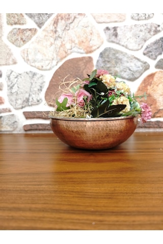 Modabakir Dekoratif Kase Bakır