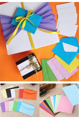 Kırmızı Mini Zarf 7x9 Cm Not Kağıtlı 100 Adet Küçük Kırmızı Zarf Mektup Oyun Zarfı Doğum Günü Dilekleri Zarfı Canlı Renk