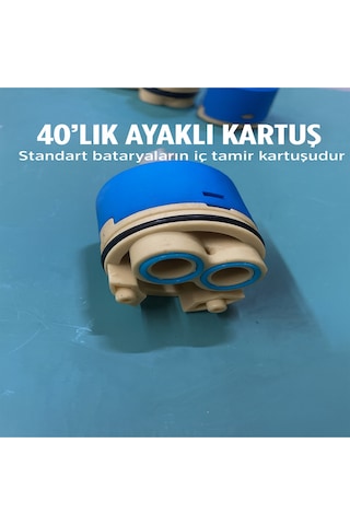 40' Lık Ayaklı Batarya Kartuşu Standart Aç Kapa Bataryalara Uyumludur Mix Model