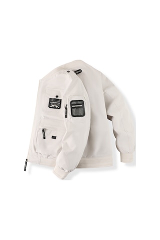 Erkekler İçin Avrupa Beden Çok Cepli Ceket, Dış Giyim Sari