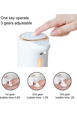 Choice Otomatik Sıvı Sabunluk Temassız Dezenfektan Dispenser 2 Beyaz