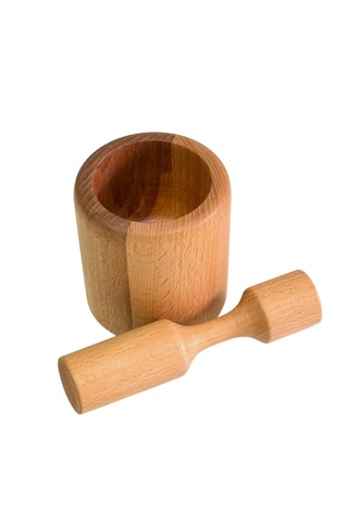 Kaf Ahşap Kayın Havan / Reyhan