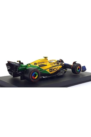 1:43 Burago 2024 Mclaren Mcl38 Team Mclaren 4 - Lando Norrıs - Monaco Gp