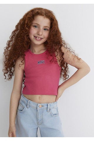 Mavi Fitted Pembe Kız Çocuk Kolsuz T-shirt M7610336-71111 Pembe