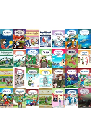 Evrensel Yayınları İlk Okul 33 Kitap Okuma Seti