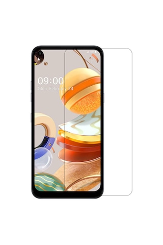 LG Uyumlu K61 Kırılmaz Ekran Koruyucu Temperli Cam