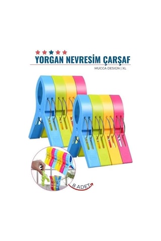 Transformacion Xl Yorgan Nevresim Çarşaf Mandalı 8 Adet Mucca Design 718221 Diğer Transformacion Xl Yorgan Nevresim Çarşaf Mandalı 8 Adet Mucca Design 718221 Diğer