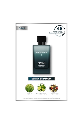 Aryene Smokewood Debut Erkek Parfüm 50 Ml Odunsu