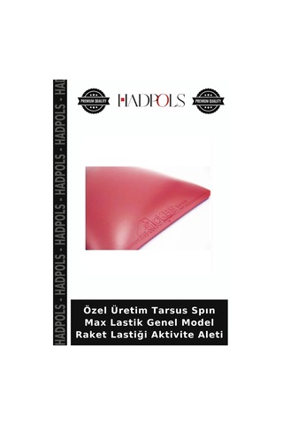 Özel Üretim Tarsus Spın Max Lastik Genel Model Raket Lastiği Aktivite Aleti