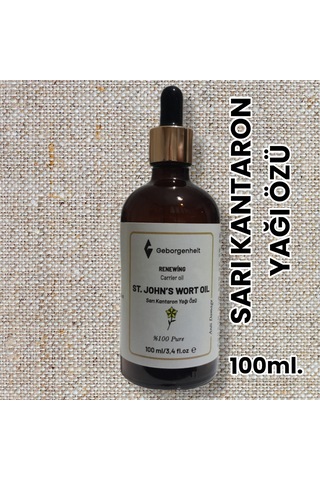 Geborgenheit Sarı Kantaron Yağı Özü 100 ML