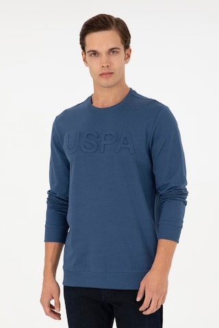 U.s. Polo Assn. Erkek İndigo Sweatshirt 50289058-vr028 Indigo
