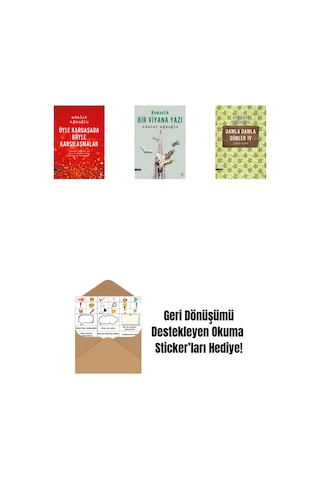 Öyle Kargaşada Böyle Karşılaşmalar + Romantik Bir Viyana Yazı + Damla Damla Günler 4 + Okuma Sticker'ları