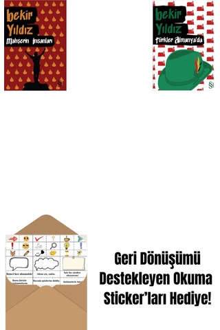 Mahşerin İnsanları + Türkler Almanya'da + Okuma Sticker'ları