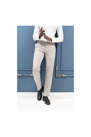 Paul Martin Regular Fit Beli İplikli Ve Lastikli Astarsız Mevsimlik Kumaş Jogger Pantolon gri