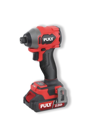 Puly Professional BLMI-282 20V Kömürsüz Akülü Darbeli Vidalama 260NM 2x2.0AH Akü Şarj Cihazı ve Pulybox Çanta