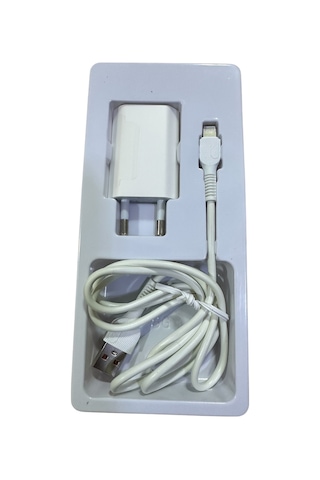 Apple Uyumlu iOS Modellerine Şarj Adaptörü Ve Kablosu