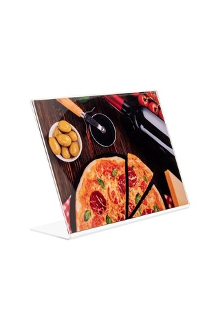 L Tipi Yatay Masaüstü Föylük 15X10Cm A6 - 10'Lu Paket