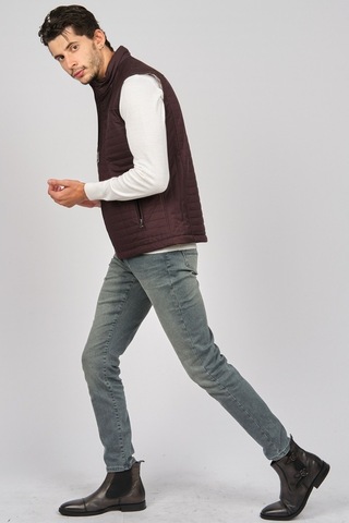 Daynax Erkek Içi Kürklü Cep Detaylı Yelek 492908 Bordo Bordo