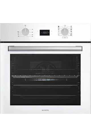Kumtel Plus B66-SF3 DDT Digital Beyaz Ankastre Fırın