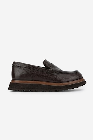 Valmenti Erkek Hakiki Deri Kahverengi Loafer Ayakkabı 1068 9111 Erk Ayk Sk26-27 Kahve