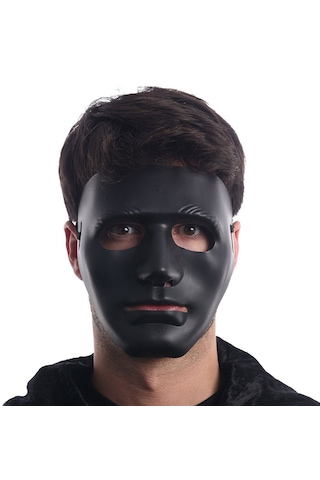 Siyah Renk Hip Hop Anonim Jabbawockeez Dans Maskesi 18x19