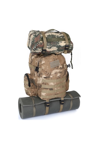 Kordak 75 Litre Jandarma Kamuflaj Outdoor Taktik Sırt Çantası