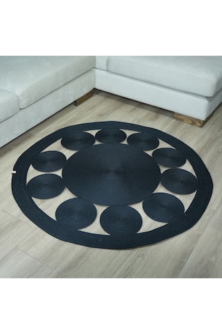 Zengin Design Home Kilim Siyah