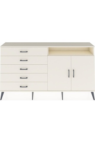 Arges Konsol 2 Raflı 5 Çekmeceli 2 Kapaklı 176x30x99 Aytaşı-aytaş Aytaşı-aytaşı