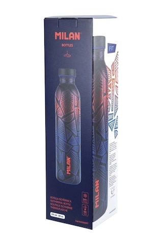 Mılan 643020ft Fıt Lacivert Paslanmaz İzotermal Matara 591ml