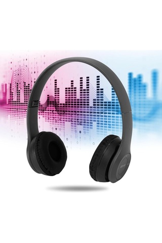 Bukrem Store BUK-P47 Bluetooth 5.0 Kulak Üstü Kulaklık