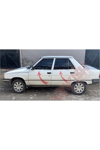 Renault Broadway 1993- 2003 Uyumlu Cam Çıtası 4 Parça Krom Paslan