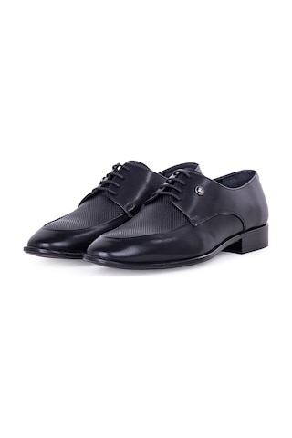 Pierre Cardin 241329 Erkek Hakiki Deri Klasik Ayakkabı Siyah