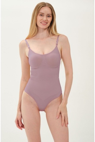 Mistirik Mimola Model 3 Bölge Etkili Örmekumaş Yapılı String Body Gül Kurusu Renk042 Gül Kurusu