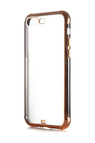 Apple Uyumlu iPhone 8 Kılıf Zore Voit Kapak Gold