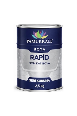 Pamukkale 1402 Rapid Endüstriyel Boya 60-70 Gloss 2.5 Kg Ral 7022 Toprak Grisi