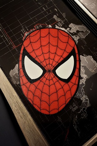 Spider-man Tasarımlı Gece Lambası Çok Renkli